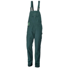 Pantaloni lucru cu pieptar Andura 2B21 90551 Renania-XS-Verde