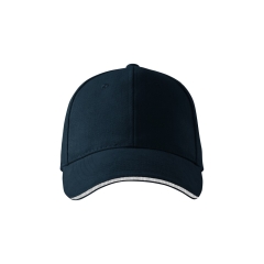 Sapca Sandwich 306 6P Malfini-Albastru marin-02