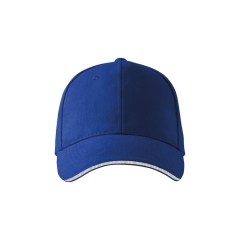 Sapca Sandwich 306 6P Malfini-Albastru regal-05