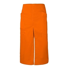 Sort lung profesional din tercot cu slit frontal si buzunare laterale 404209 Velilla -Hi-Vis Orange-19