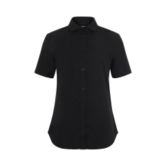 Camasa dama Stretch cu maneci scurte, densitate 115gr/mp, 405016S Velilla-Black-00-XS