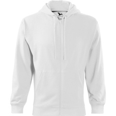 Hanorac barbati Trendy Zipper 410 Malfini-Alb-00-M