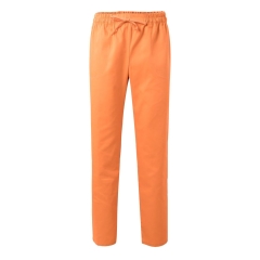 Pantaloni medicali unisex tercot cu talie elastica 533001 Velilla -Light Orange-22-XXS