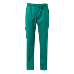 Pantaloni medicali unisex elastici 533006S Velila-Green-02-XS