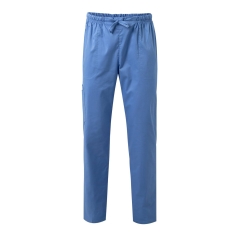 Pantaloni medicali unisex elastici 533006S Velila-Sky Blue-05-XS