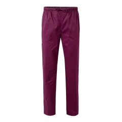 Pantaloni medicali unisex elastici 533006S Velila-Aubergine-68-XS