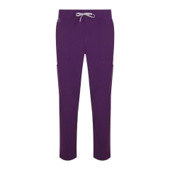 Pantaloni medicali unisex Atlas PureStretch ,cu croiala dreapta, material hidrofug si protectie antibacteriana 533020S Velilla -Plumb-66-XS