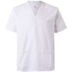 Bluza medicala elastica unisex  535206S Velilla-White-07-XS