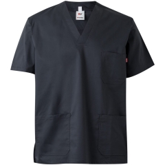 Bluza medicala elastica unisex  535206S Velilla-Dark Grey-42-XS