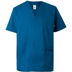 Bluza medicala elastica unisex  535206S Velilla-Dark Turquoise-65-XS