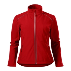 Jacheta dama softshell Valley 537 Malfini-Rosu-07-XS