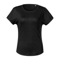 Tricou dama Change (GRS) 811 Malfini -Negru-01-XS