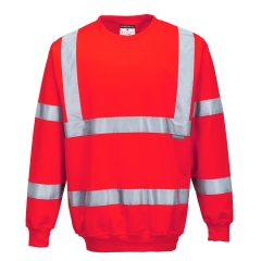 Hanorac reflectorizant Hi-Vis B303 Portwest-Rosu-S