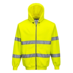 Hanorac reflectorizant Hi-Vis cu fermoar B305 Portwest-Galben-S