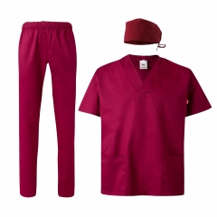 Costum medical unisex 534/589/333 Velilla-Burgundy-67-XXS