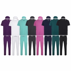 Costum medical unisex PureStretch protectie antibacteriana si material hidrofug 534020S/535220S/533020S Velilla