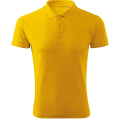 Tricou polo barbati Pique Polo Free F03 Malfini-Galben-04-S