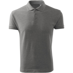 Tricou polo barbati Pique Polo Free F03 Malfini-Gri inchis-12-S