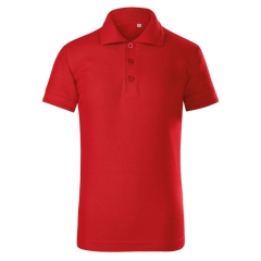 Tricou copii polo Pique Polo Free F22 Malfini -Rosu-07-110 cm/4 ani