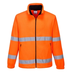 Jacheta fleece Hi-Vis Essential F250 Portwest-Portocaliu-XS