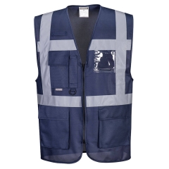 Vesta reflectorizanta Iona Executive F476 Portwest-Navy-S