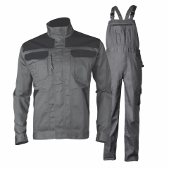 Costum salopeta cu pieptar TECHNICITY Coveguard-Negru/Gri-S