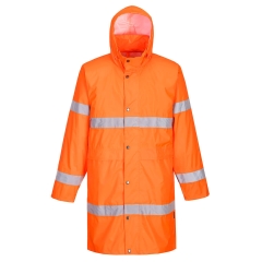 Pelerina de ploaie HiVis H442-100 cm Portwest-Portocaliu-S