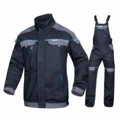 Costum salopeta cu pieptar Cool Trend Negru/Gri H8964/H8968 Ardon