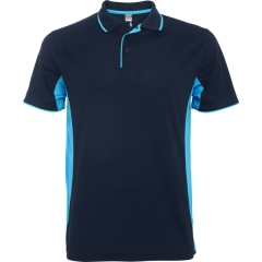 Tricou polo Montmelo bărbați - BLEUMARIN/ALBASTRU CELEST