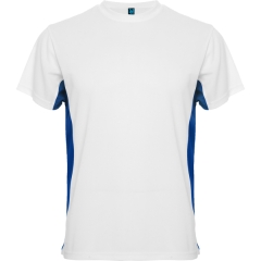 Tricou Tokyo bărbați - ALB/ALBASTRU ROYAL