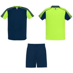 Echipament sport Juve bărbați - VERDE FLUOR/BLEUMARIN