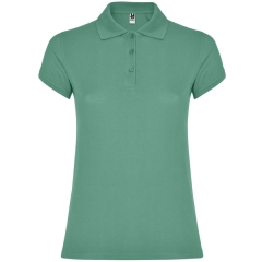 Tricou polo Star Woman damă - ALB