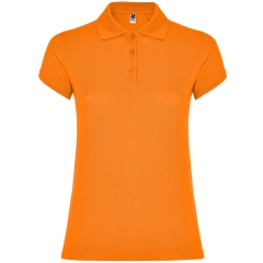 Tricou polo Star Woman damă - ALB