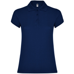 Tricou polo Star Woman damă - ALB