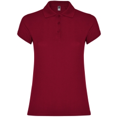 Tricou polo Star Woman damă - ALB
