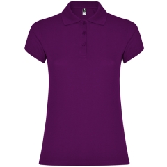 Tricou polo Star Woman damă - ALB