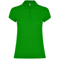 Tricou polo Star Woman damă - ALB