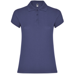 Tricou polo Star Woman damă - ALB