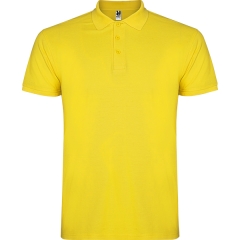 Tricou polo Star bărbați - GALBEN