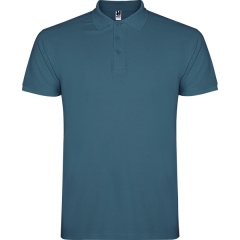 Tricou polo Star bărbați - ALB