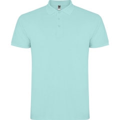 Tricou polo Star bărbați - VERDE MENTĂ