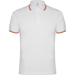 Tricou polo Nation bărbați - ALB