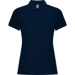 Tricou polo premium Pegaso damă - ALB