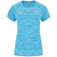 Tricou Austin Woman damă - TURCOAZ MELANJ