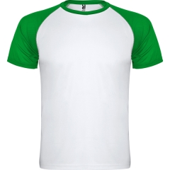 Tricou bărbați Indianapolis - ALB/VERDE TEI