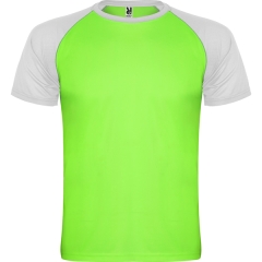 Tricou bărbați Indianapolis - VERDE FLUOR/ALB