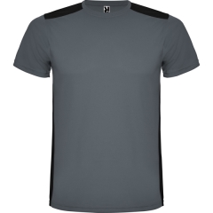 Tricou Detroit bărbat | Model clasic - ABANOS/NEGRU