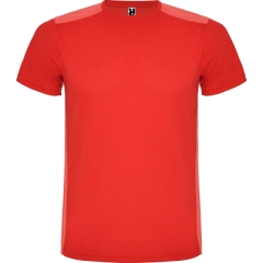 Tricou Detroit bărbat | Model clasic - ROȘU/ROȘU DESCHIS