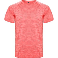 Tricou Austin bărbați - CORAL FLUO MELANJ