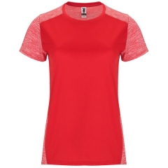 Tricou Zolder damă | Model versatil - ROȘU/ROȘU MELANJ